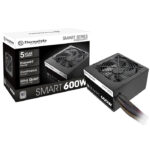 FUENTE DE PODER THERMALTAKE SMART 600 WATTS - 80 PLUS (PS-SPD-0600NPCWUS-W)
