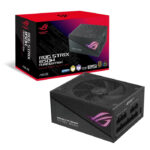 FUENTE DE PODER ASUS ROG STRIX 850W - 80 PLUS GOLD AURA EDITION - FULLY MODULAR - PCIE GEN 5.0 - BLACK (ROG-STRIG-850G-AURA-GAMING)