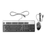 COMBO 2 EN 1 HPE TECLADO Y MOUSE - USB - BLACK (631341-B21)