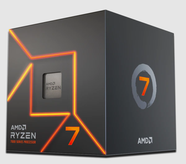 PROCESADOR AMD RYZEN 7 7700 3.8GHz BASE - 8 CORES - 16 HILOS - 8MB - AM5 - 65W (100000592BOX)